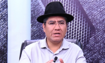 Diego Pary, canciller de Bolivia/Foto. RRSS