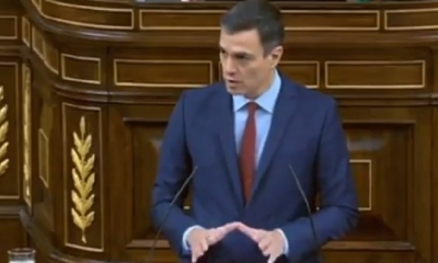 Pedro Sánchez, presidente de España/Foto. Captura de pantalla 
