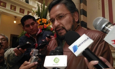 Alfredo Rada, ministro de la Presidencia. Foto: BTv (Facebook)