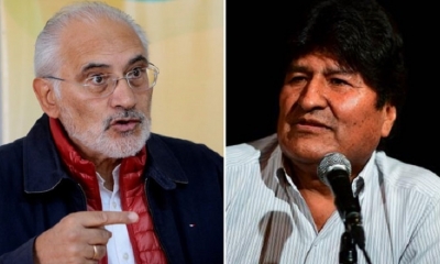 Mesa afirmó que Evo instruyó acciones criminales.