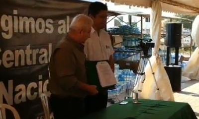 El gobernador Costas promulgó la Pausa Ambiental/Foto. Captura de pantalla