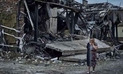 Foto: AP: Bombardearon hoy varias ciudades de Ucrania