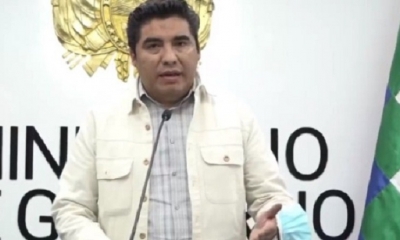Juan Carlos Limpia, titular de la Dirección de Régimen Penitenciario. Foto: Captura