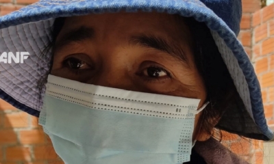 Marcela, un paciente con cáncer que llegó a La Paz en busca de atención. Foto: ANF