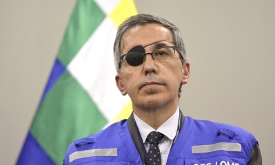 El representante de la Organización Panamericana de la Salud y la Organización Mundial de la Salud (OPS/OMS), Alfonso Tenorio