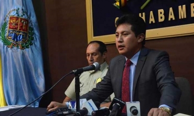 El viceministro de Régimen Interior, José Luis Quiroga