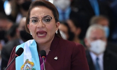 Xiomara Castro, presidenta de Honduras 