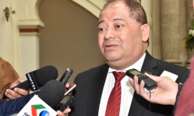 Ministro de Gobierno, Carlos Romero/Foto.  ABI