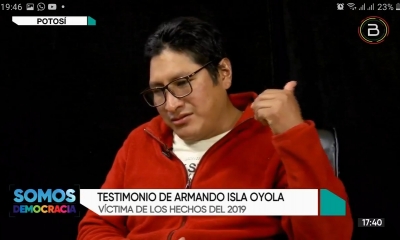 Armando Isla, victima del golpe de Estado del 2019.