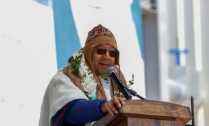 El presidente Luis Arce