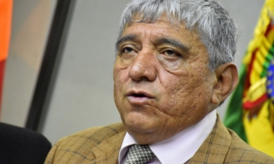 El ministro de Obras Públicas, Iván Arias