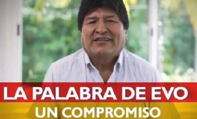 Foto : Tuit de Evo Morales