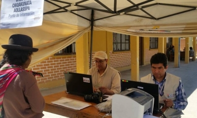 Las elecciones se realizaron el domingo en el municipio/Foto. OEP 