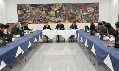 La reunión se realizó en La Casa Grande del Pueblo/Foto. RRSS