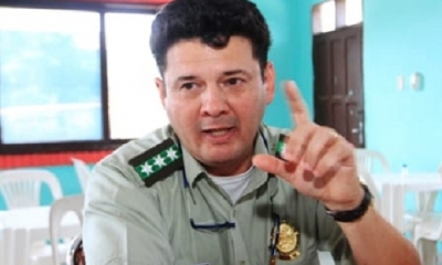 Alfonso Siles, comandante departamental de la Policía/Foto. RRSS