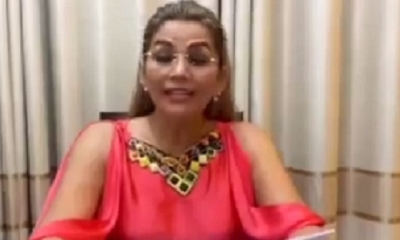 Jeanine Añez, exsenadora de UD/Foto. Captura de pantalla