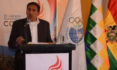 Tito Montaño, Ministro de Deportes/Foto. RRSS