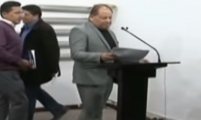 Carlos Romero, ministro de Gobierno/Foto. RRSS