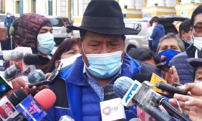 Candidato del MAS ZACARIAS MAQUERA 