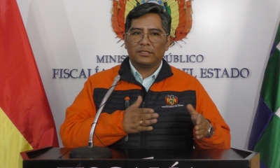 Secretario general de la Fiscalía General del Estado, Edwin Quispe