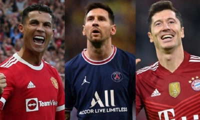 CR7,Lewandowski y Messi son parte del equipo ideal