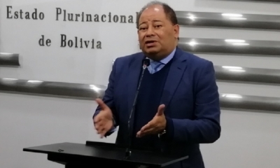 Carlos Romero, ministro de Gobierno/Foto. ABI