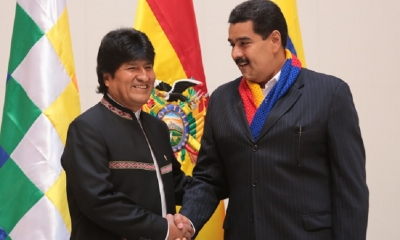 Morales y Maduro/Foto. Internet