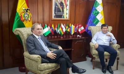 Luis Alberto Sánchez  y Pablo Nardi/Foto. AN