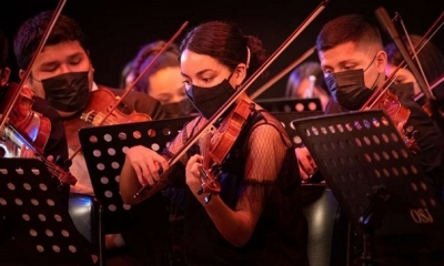 Orquesta sinfónica juvenil de Santa Cr5uz 