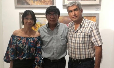Ma.Esther Diaz. Remy Daza. Luis Antezana/Foto. Kreab 
