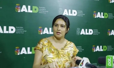 La asambleísta Paola Aguirre 