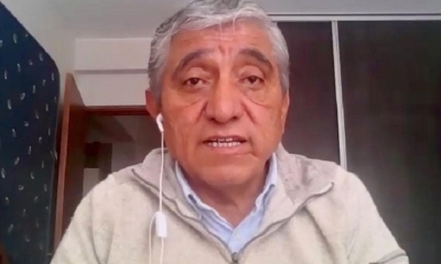Iván Arias, ministro de Obras Publicas. Foto/captura