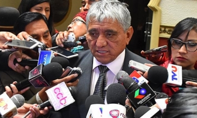 El ministro de Obras Públicas, Servicio y Vivienda, Iván Arias. | APG