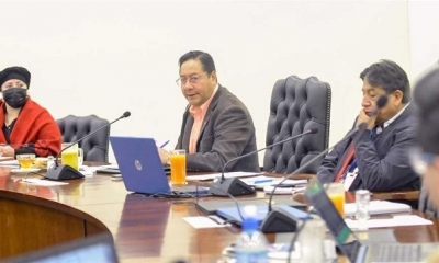 El presidente, Luis Arce