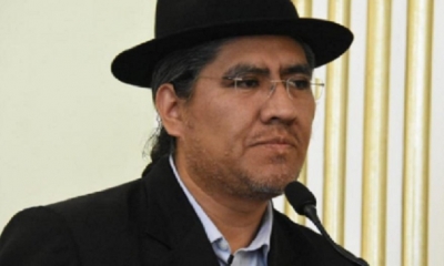 Diego Pary, canciller de Bolivia/Foto. RRSS