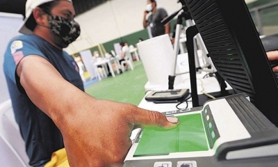 El registro biométrico se ejecuta desde. Foto: Fuad Landivar