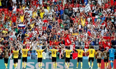 Bélgica derrotó por 5-2 a Túnez. Foto: RT