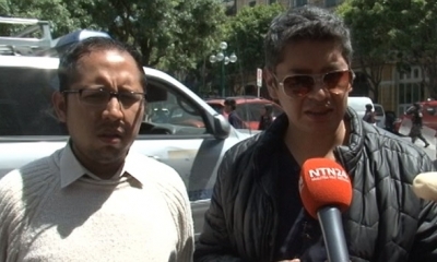 Las agresiones se produjeron en la plaza Murillo en la cobertura de dirigentes del TIPNIS.