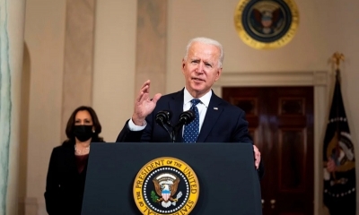 El presidente de Estados Unidos, Joe Biden
