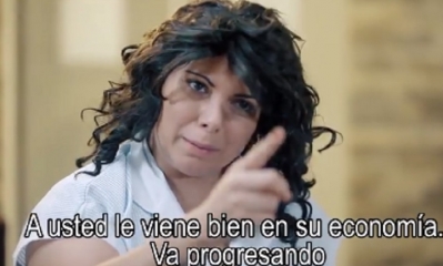 Stefanni Briyit es la protagonista de los cortos/Foto. Captura de pantalla