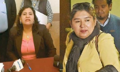 Mabel Montaño y Sara Céspedes/Foto. Producción Kandire