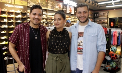 Marco Gutíerrez, Sasha Vasquez y Walter Antelo/Foto. LG