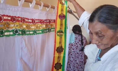 La autoridad departamental, también visitó el Gran Cabildo Indigenal de San Ignacio de Moxos