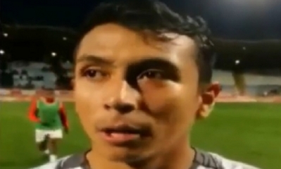 Roberto Fernández, exjugador de Blooming/Foto. Captura de pantalla