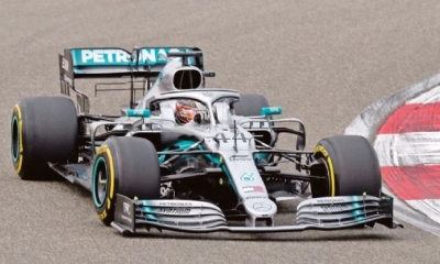 El piloto británico de Mercedes Lewis Hamilton, séxtuple campeón del mundo