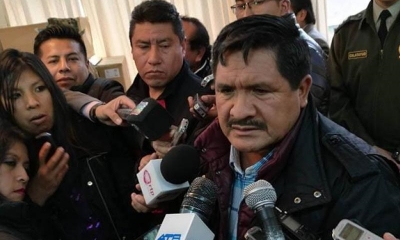 El viceministro de Defensa social y Sustancias Controladas, Felipe Cáceres.