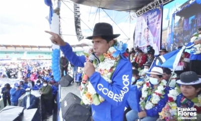  La disputa por la Gobernación de La Paz es cuestión de décimas.