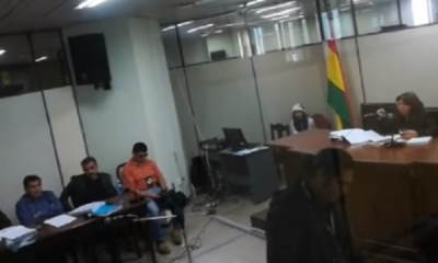 A las 10: 30 am  inició la audiencia/Foto. Captura de pantalla