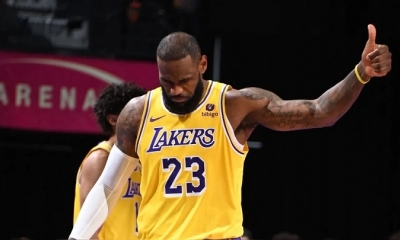 Los Lakers siguien haciendo historia en la NBA. | Fuente: AFP 
