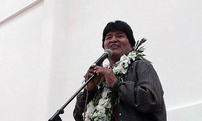 Presidente del Estado Plurinacional Evo Morales